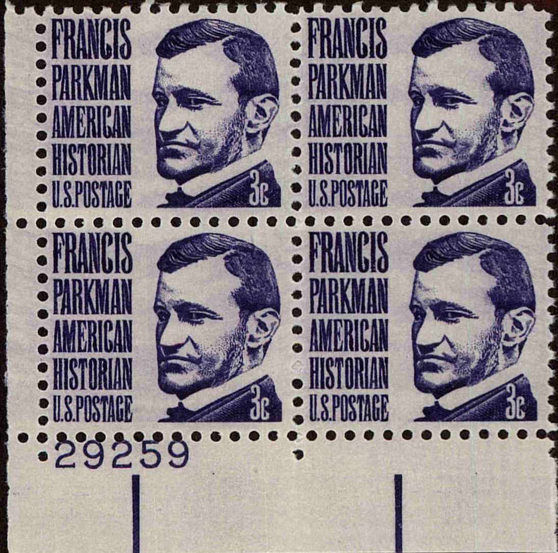 Front view of United States 1281 collectors stamp