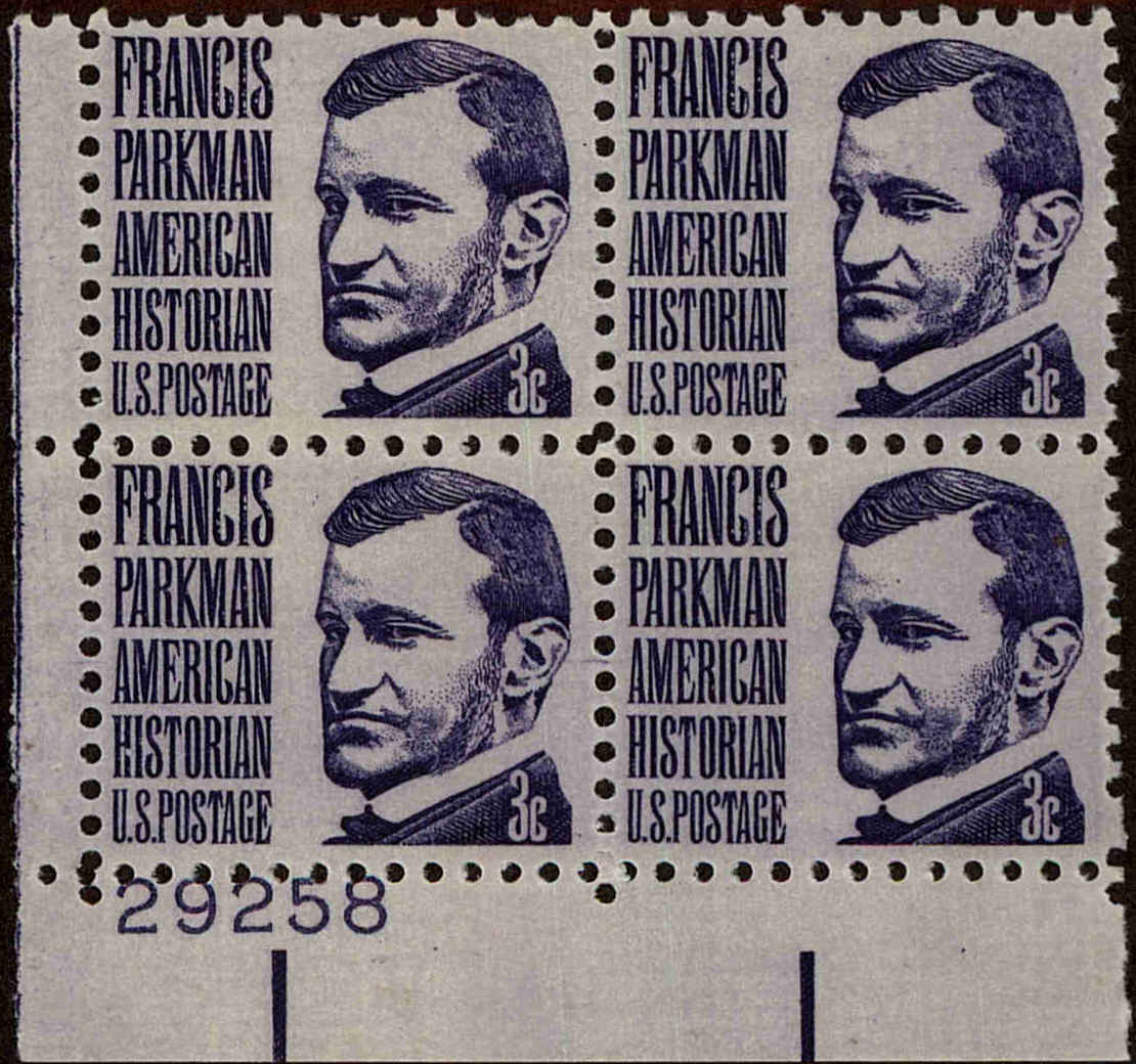 Front view of United States 1281 collectors stamp