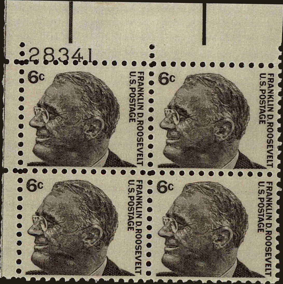Front view of United States 1284 collectors stamp