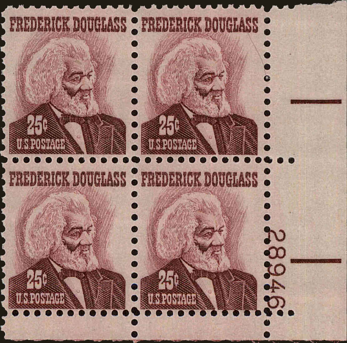 Front view of United States 1290 collectors stamp