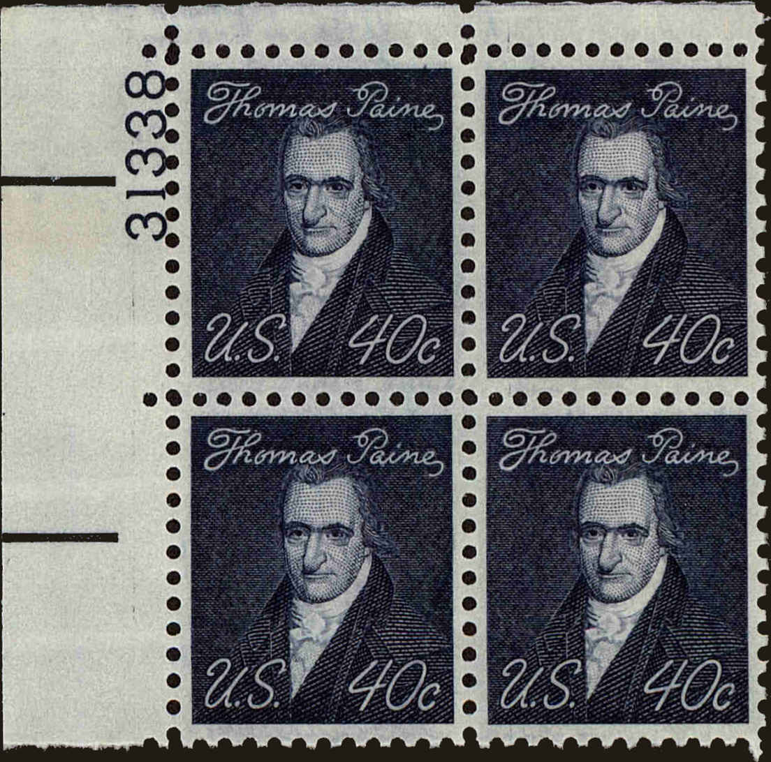 Front view of United States 1292 collectors stamp
