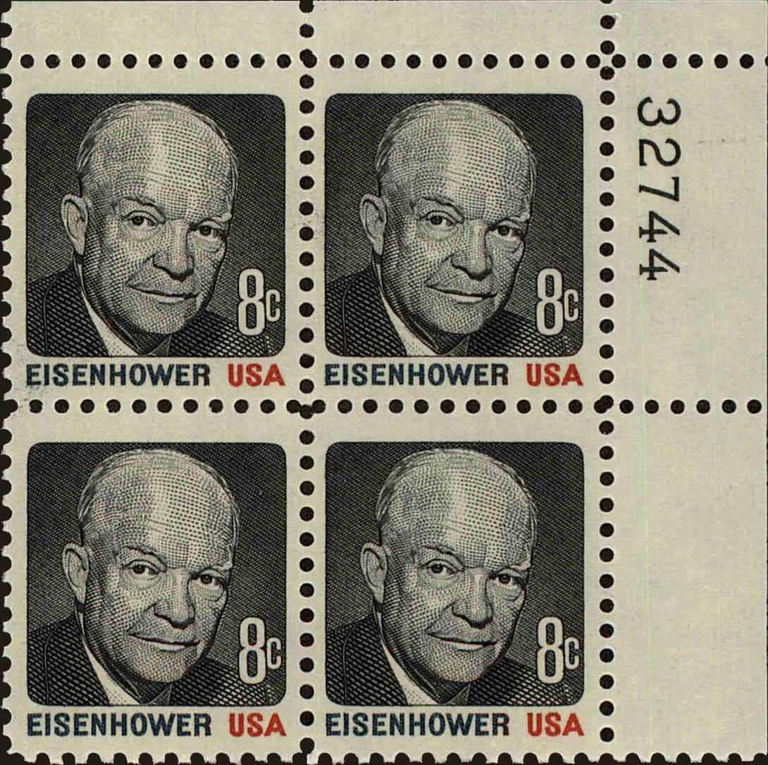 Front view of United States 1394 collectors stamp