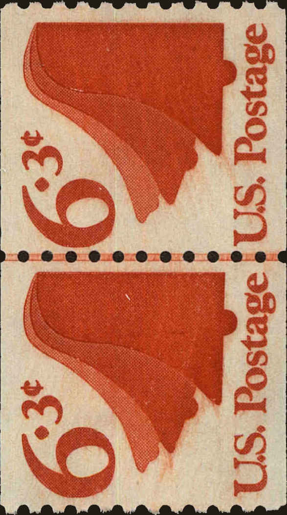 Front view of United States 1518 collectors stamp