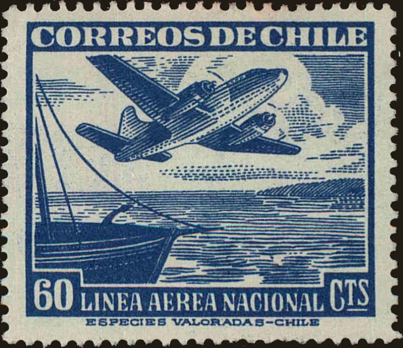 Front view of Argentina C157 collectors stamp