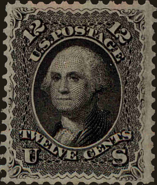 Front view of United States 69 collectors stamp