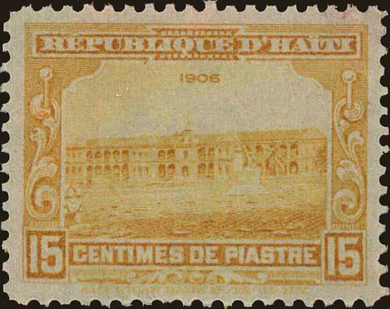 Front view of Haiti 139 collectors stamp