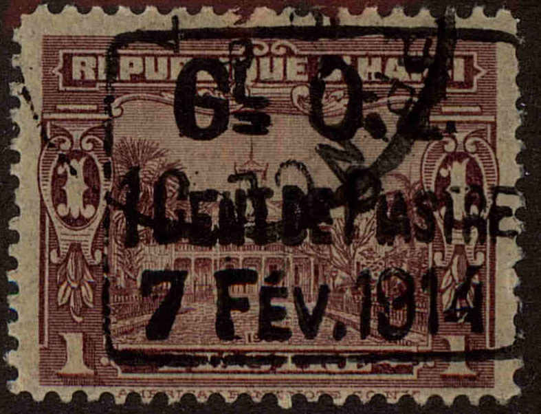 Front view of Haiti 194 collectors stamp
