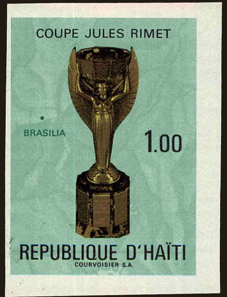 Front view of Haiti 655b collectors stamp