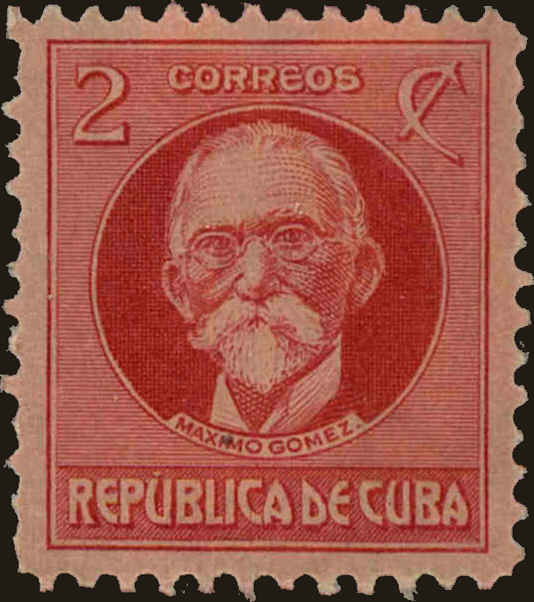 Front view of Cuba (Republic) 305 collectors stamp