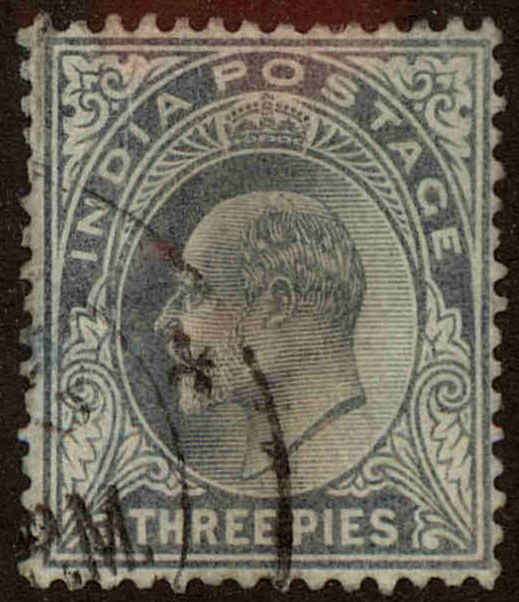 Front view of India 60 collectors stamp