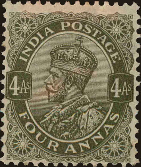 Front view of India 88 collectors stamp