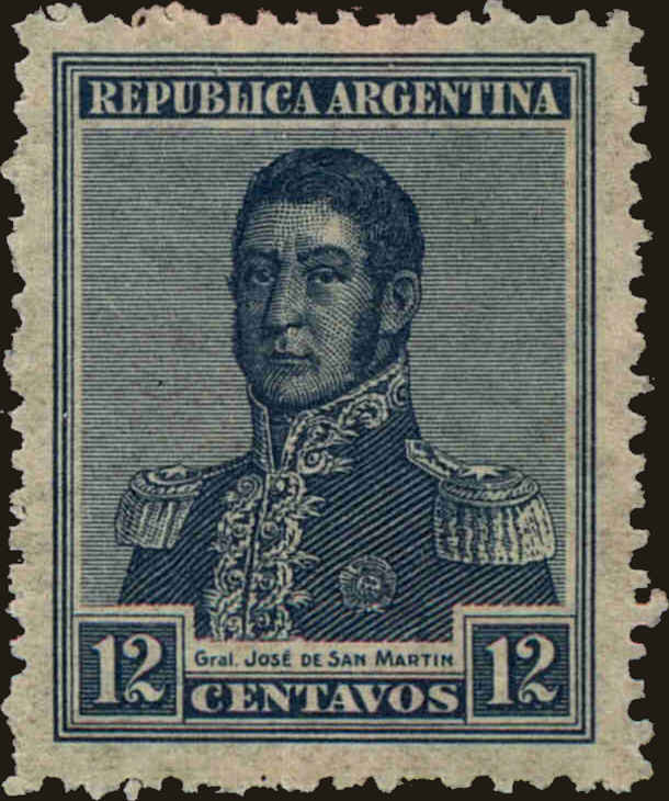 Front view of Argentina 271 collectors stamp
