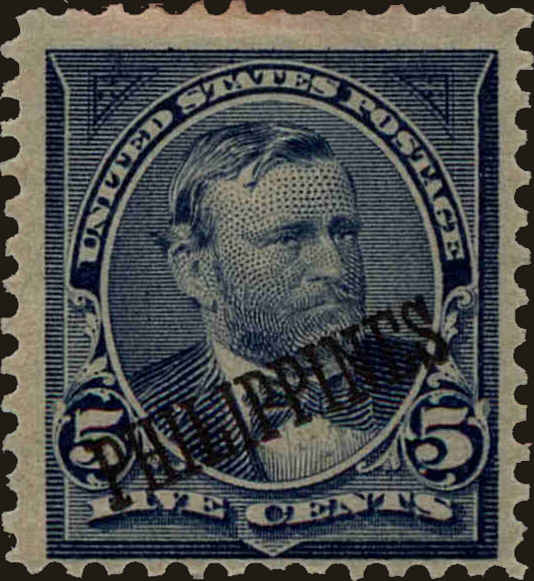 Front view of Philippines (US) 216 collectors stamp