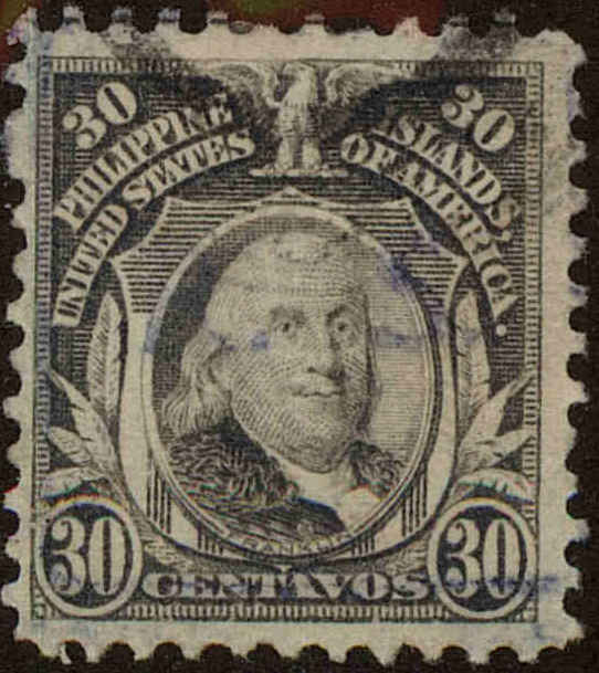 Front view of Philippines (US) 289C collectors stamp