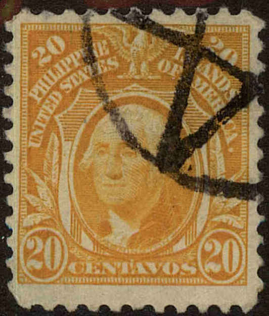 Front view of Philippines (US) 297 collectors stamp