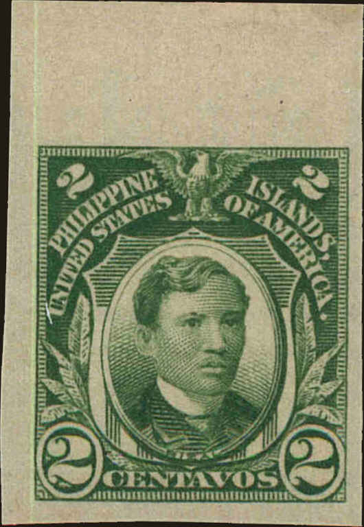 Front view of Philippines (US) 340 collectors stamp