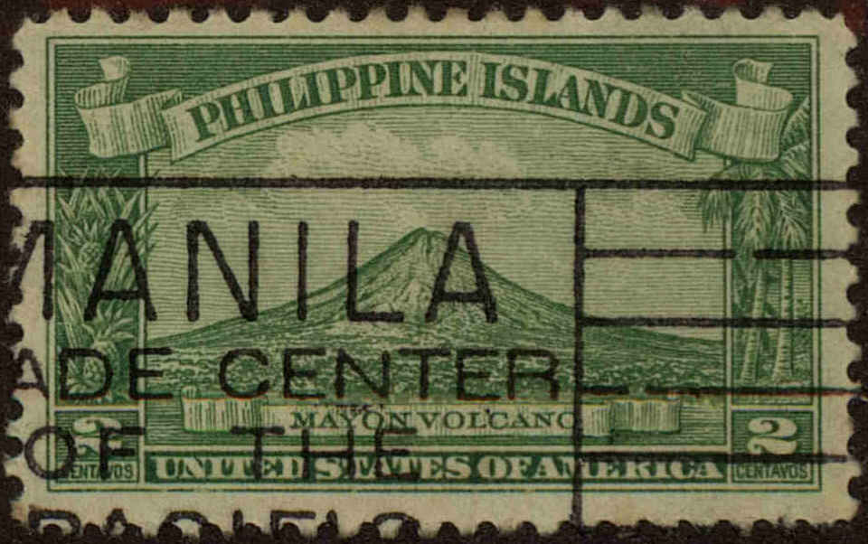 Front view of Philippines (US) 354 collectors stamp