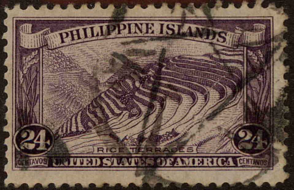 Front view of Philippines (US) 359 collectors stamp