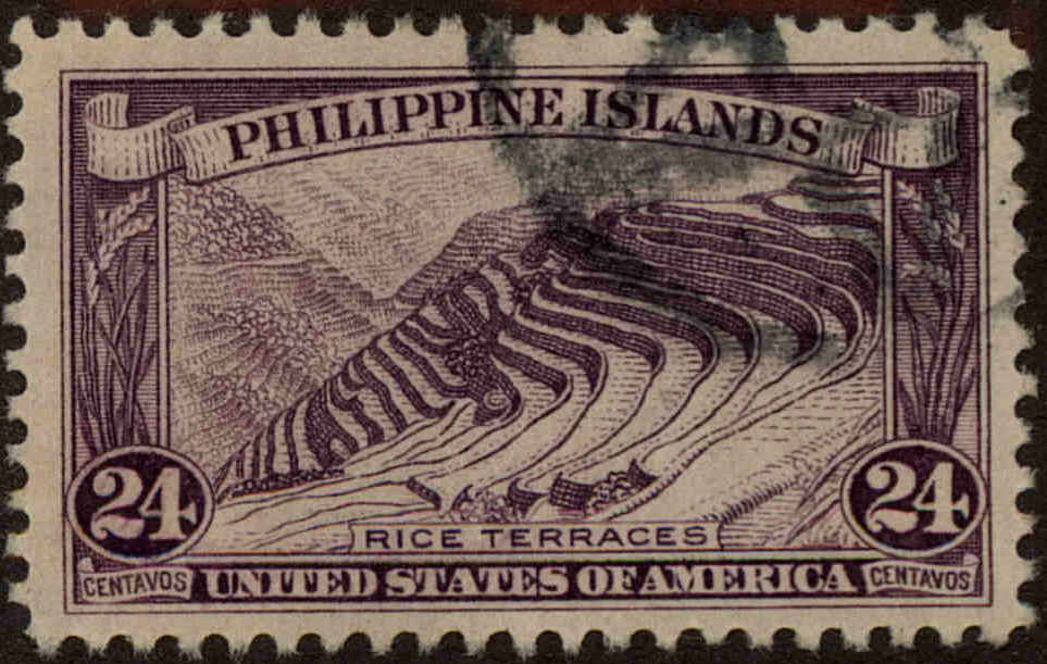 Front view of Philippines (US) 359 collectors stamp