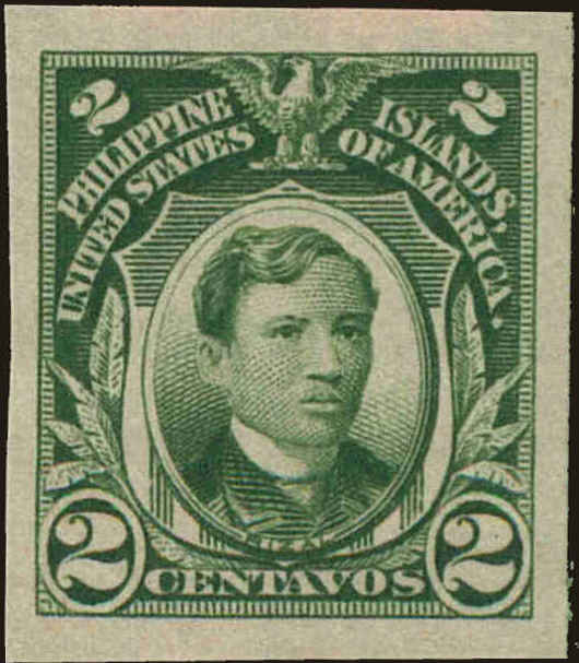 Front view of Philippines (US) 340a collectors stamp