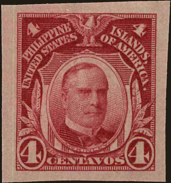 Front view of Philippines (US) 341 collectors stamp
