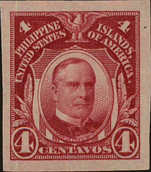 Front view of Philippines (US) 341 collectors stamp