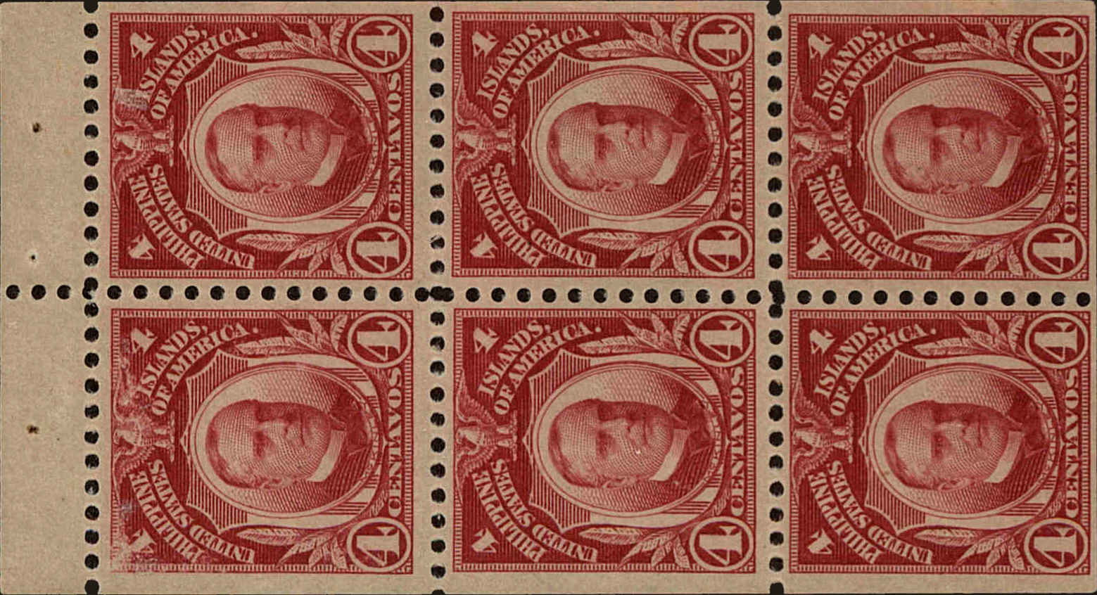 Front view of Philippines (US) 291b collectors stamp