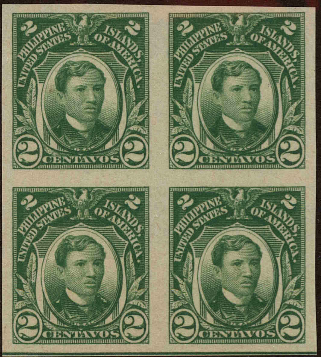 Front view of Philippines (US) 340 collectors stamp