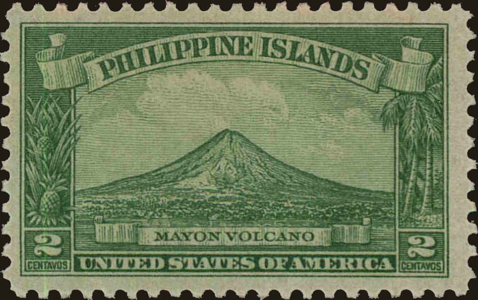 Front view of Philippines (US) 354 collectors stamp