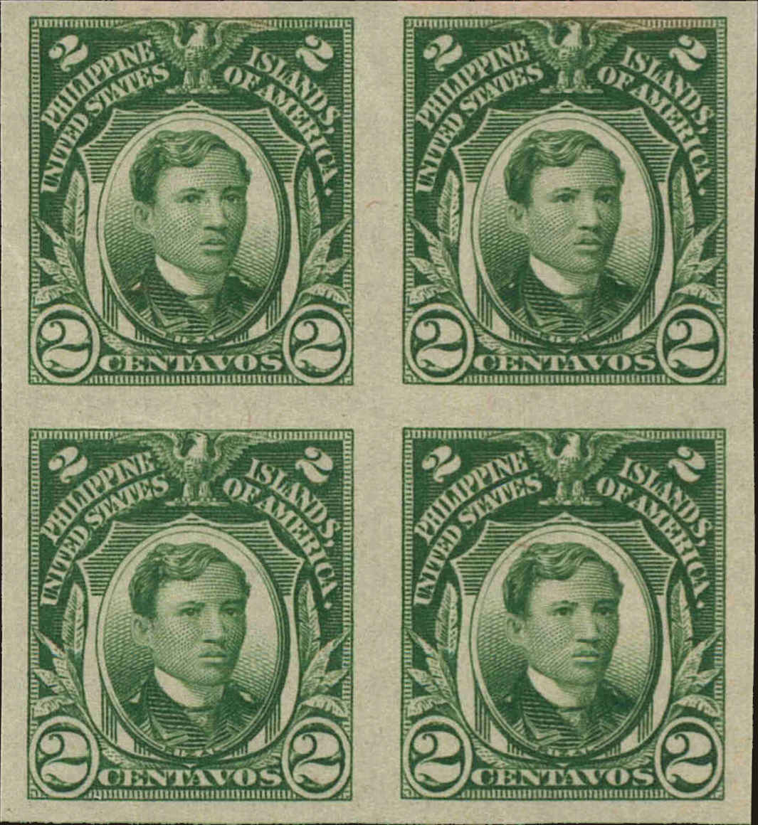 Front view of Philippines (US) 340 collectors stamp