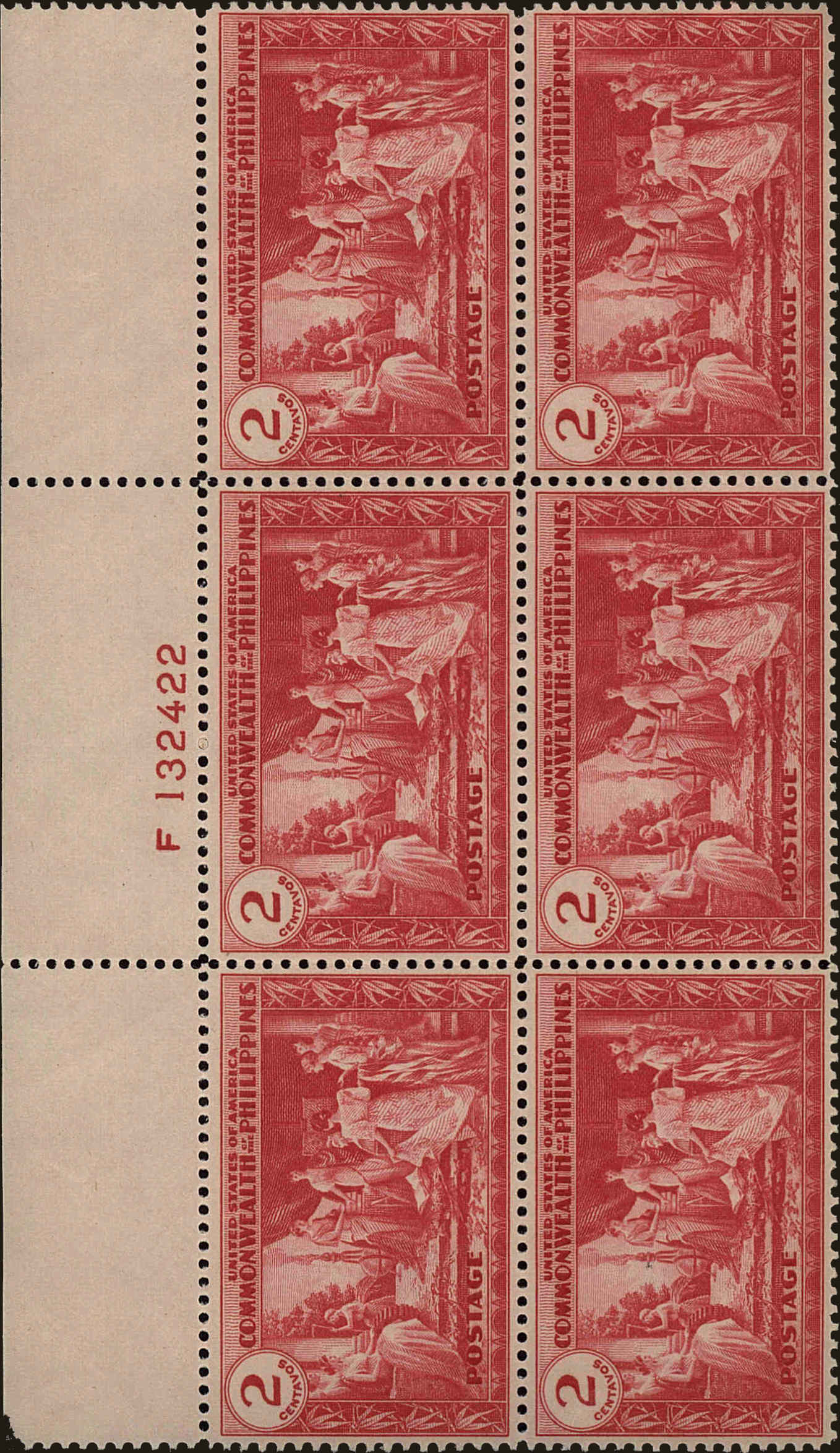 Front view of Philippines (US) 397 collectors stamp