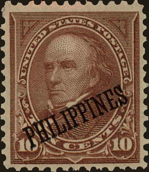 Front view of Philippines (US) 217 collectors stamp