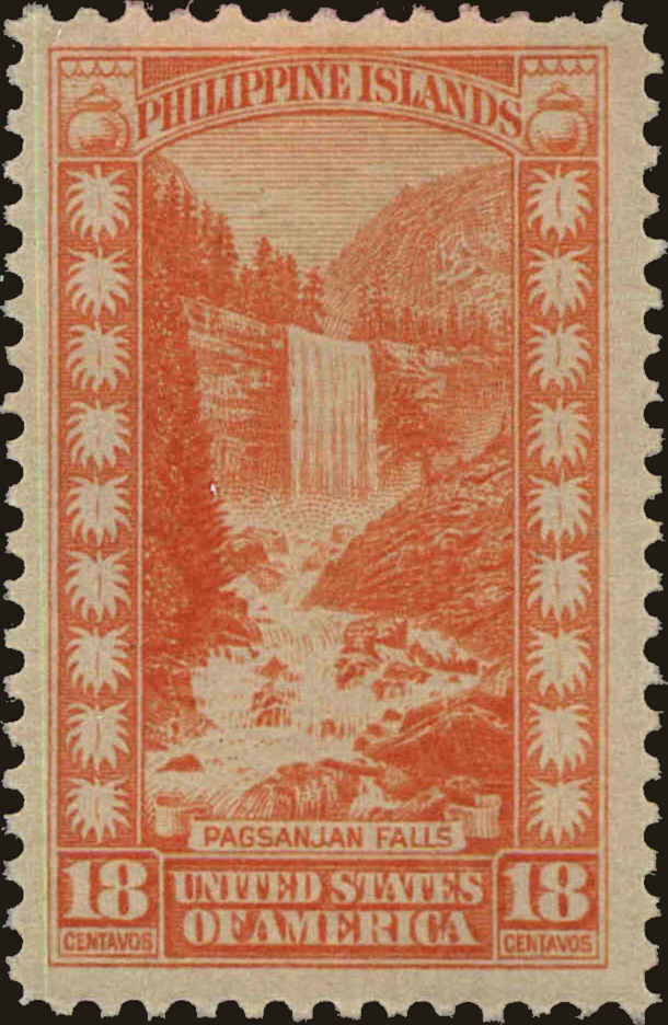 Front view of Philippines (US) 357 collectors stamp