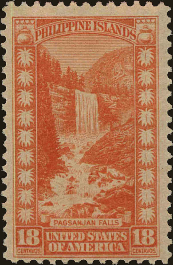 Front view of Philippines (US) 357 collectors stamp