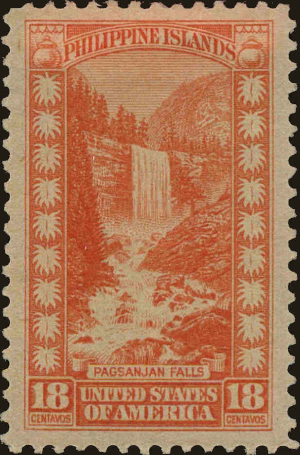 Front view of Philippines (US) 357 collectors stamp