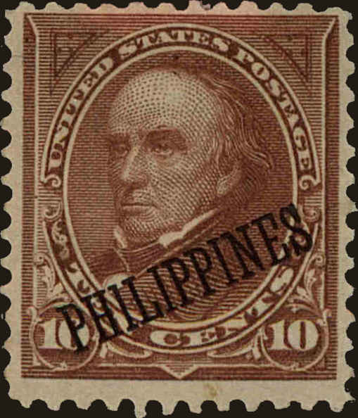 Front view of Philippines (US) 217 collectors stamp