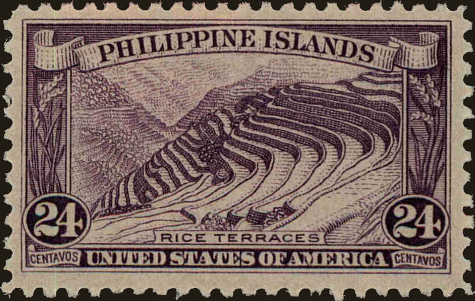 Front view of Philippines (US) 359 collectors stamp