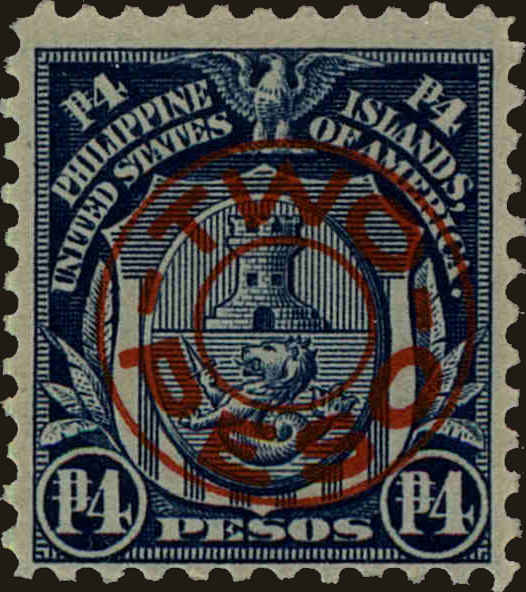 Front view of Philippines (US) 369 collectors stamp