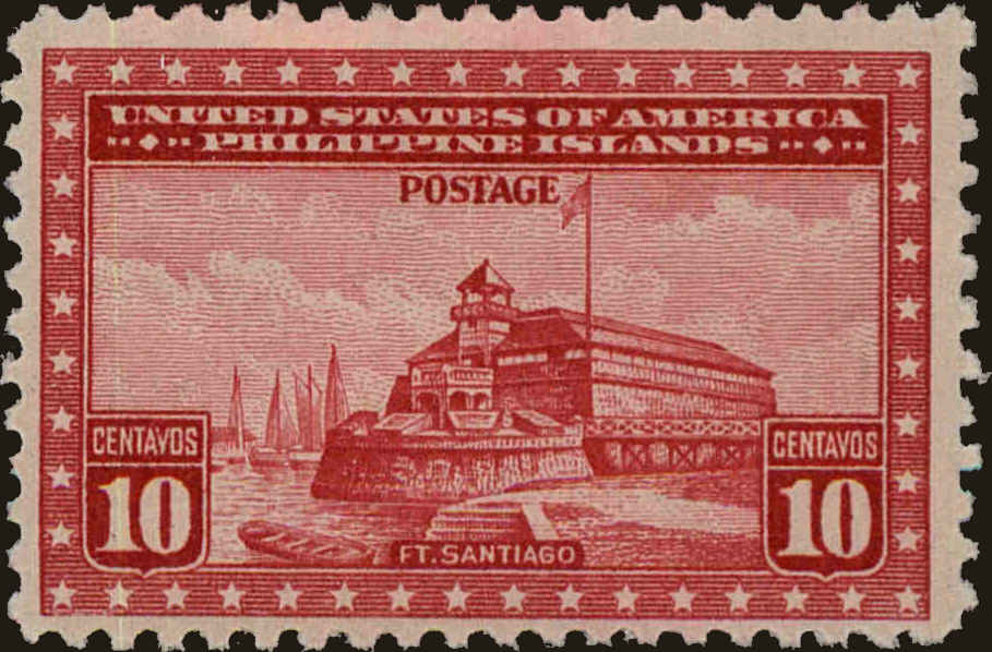 Front view of Philippines (US) 387 collectors stamp