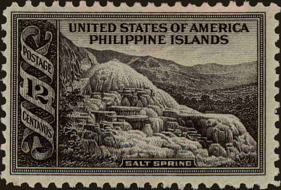 Front view of Philippines (US) 388 collectors stamp