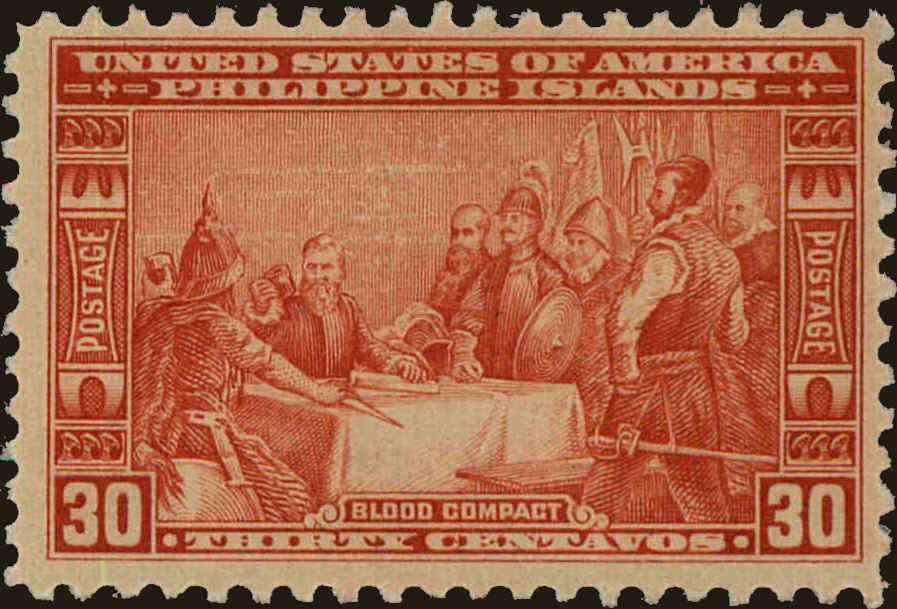 Front view of Philippines (US) 392 collectors stamp