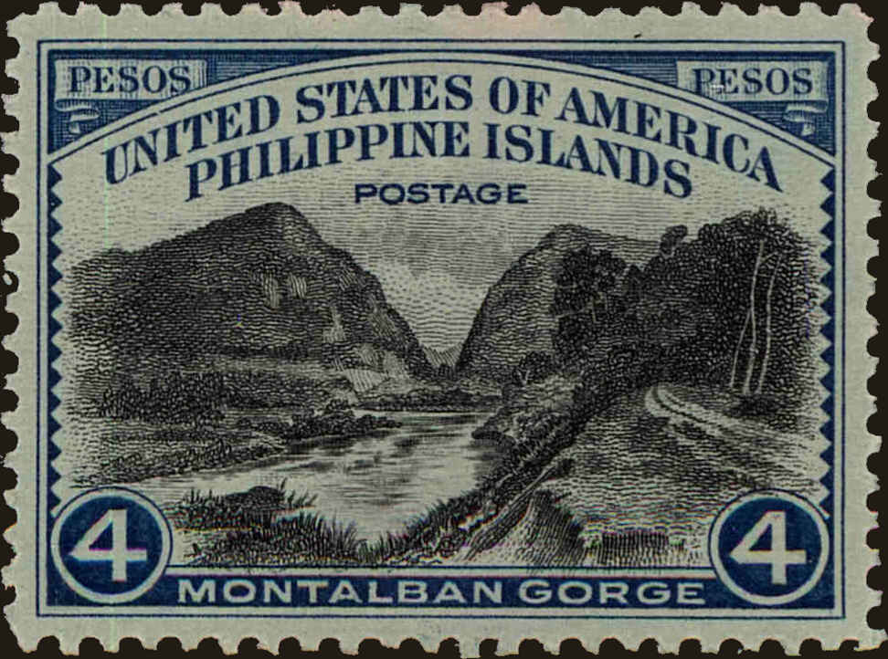 Front view of Philippines (US) 395 collectors stamp