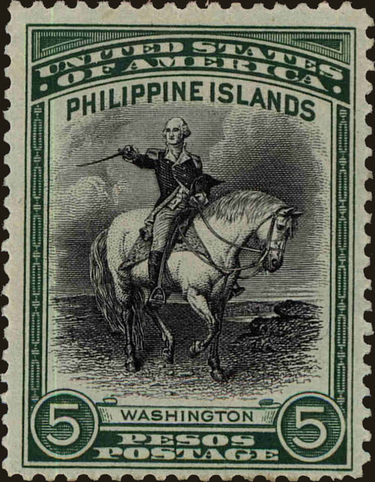 Front view of Philippines (US) 396 collectors stamp