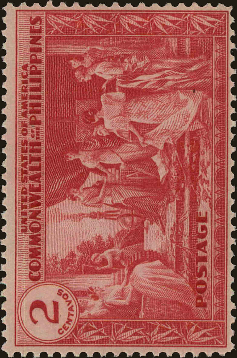 Front view of Philippines (US) 397 collectors stamp