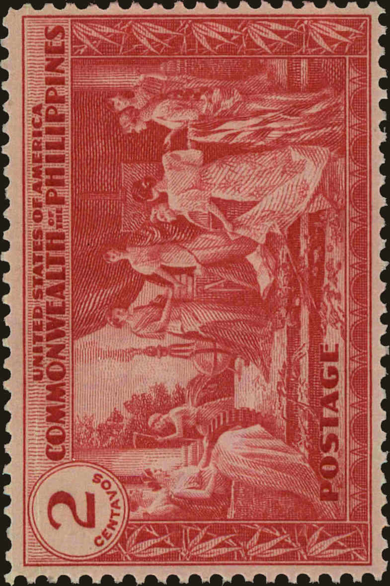 Front view of Philippines (US) 397 collectors stamp