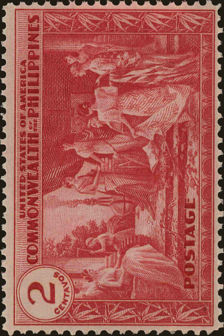 Front view of Philippines (US) 397 collectors stamp