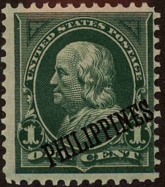 Front view of Philippines (US) 213 collectors stamp