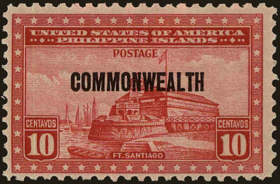 Front view of Philippines (US) 415 collectors stamp