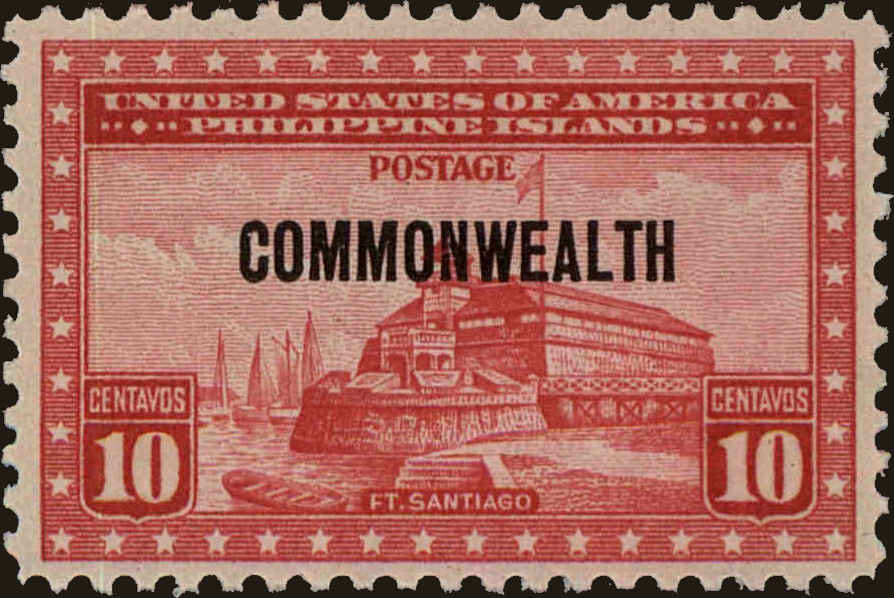 Front view of Philippines (US) 415 collectors stamp