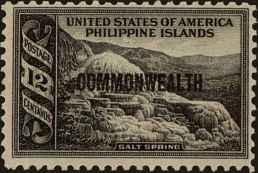 Front view of Philippines (US) 416 collectors stamp